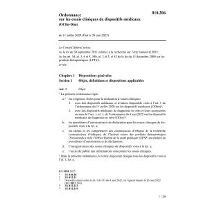 O 1.7.2020 essais cliniques médicaux
