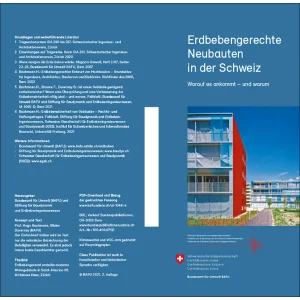 Erdbebengerechte Neubauten Schweiz
