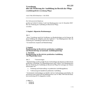 V Förderung Ausbildung Pflege