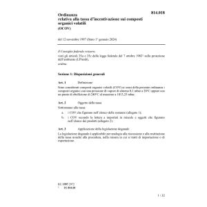 O tassa incentivazione comosti organici