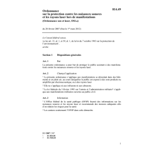 O son et laser OSLa