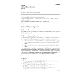 Legge sulla radioprotezione