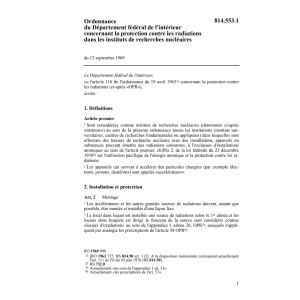 O protection instituts nucléaires