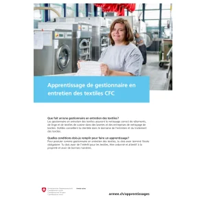 DDPS - Appr entretien des textiles CFC
