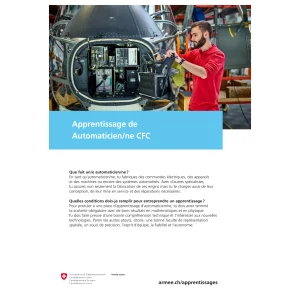 DDPS - Apprentissage de Automaticien/ne