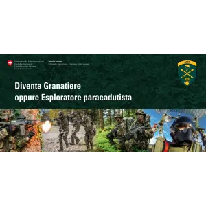 Diventa Granatiere Esplorat. paracadut.