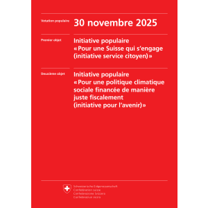 Votation populaire du 30 novembre 2025