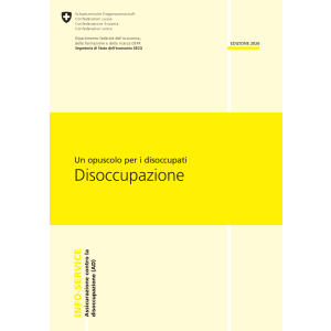 Disoccupazione, opuscolo 2026