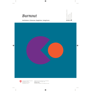 Burnout - Verhindern, Erkennen