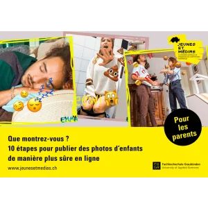 Flyer J+M, Photos sur Internet, parents