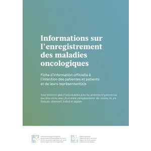 Enregistrement maladies tumorales