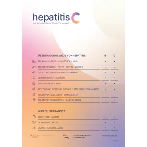 Plakat A1 Hepatitis C