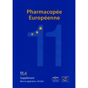 Pharmacopée Europ. 11, Suppl. 11.4 livre