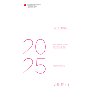 Preventivo 2025 - Decreti federali