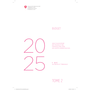 Budget 2025 - 1 A+T