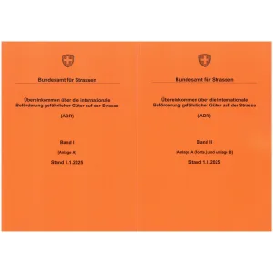 Internat. Beförd. gefährl. Güter ADR 25
