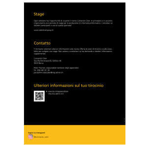 DDPS - Apprendistato presso Com Ciber