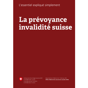 La prévoyance invalidité suisse