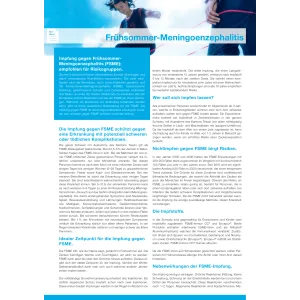 Block à 50 Factsheet Zeckenenzeph.(FSME)