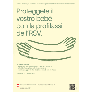 Manifesto A3 - Profilassi RSV