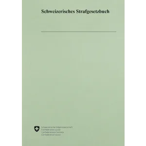 Schweiz. Strafgesetzbuch, StGB 1.1.2025