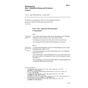 BG Schuldbetreib. + Konkurs, SchKG, 2025