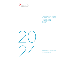 Kons. Rechnung Bund, Finanzbericht 2024