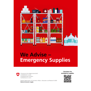 We Advise - Emergency Supplies