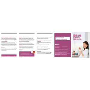 Ernährung Schwangerschaft, Serbisch