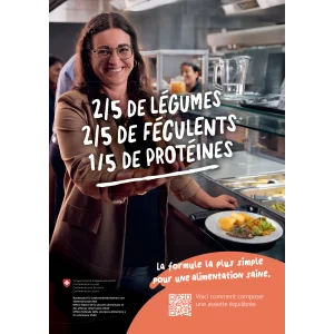 Alimentation équilibrée - affiche A4