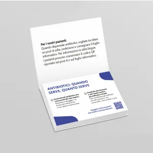 Antibiotici nota adesiva pazienti