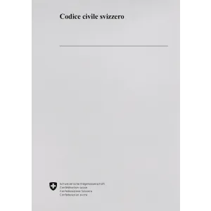 Codice civile svizzero, CC, 1.1.2026