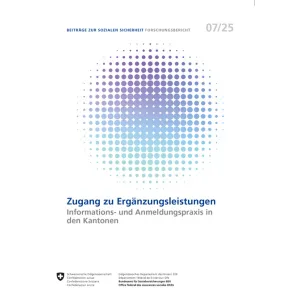 Zugang zu Ergänzungsleistungen, 7/25
