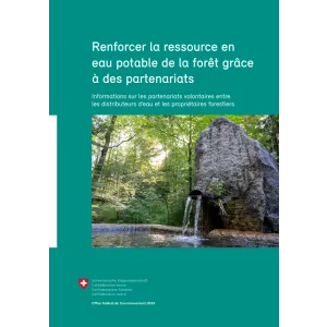 Flyer A5 L'eau potable vient des forêts