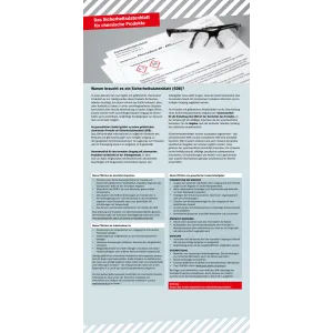 Sicherheitsdatenblatt für chem. Produkte