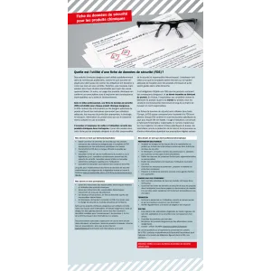 Fiche données sécurité prod. chimiques