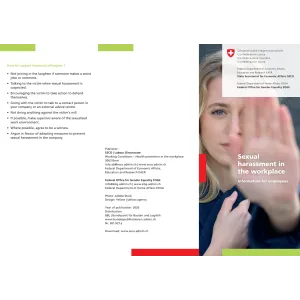 Sexual harassment in the workplace Flyer