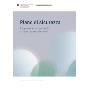 Piano di sicurezza - pensieri suicidali