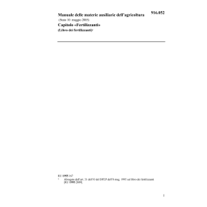 Manuale materie ausiliarie agricoltura