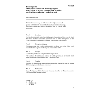 BG 6.10.2000 Schäden Obstbäumen Landwirt