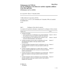 O sur les variétés