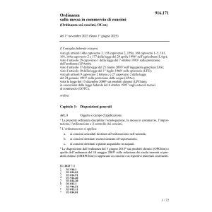 O sulla messa in commercio concimi OCon