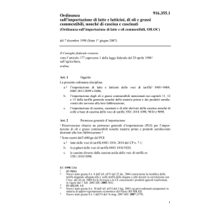 O import. latte/oli/grassi comest. OILOC