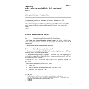 O regolazione effettivi stambecchi, ORES