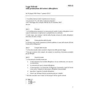LF promozione settore alberghiero