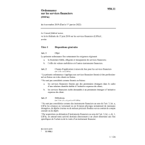 O 6.11.19 sur services financiers OSFin
