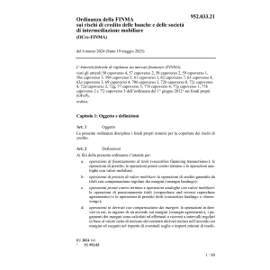 O FINMA rischi di credito (OCre-FINMA)