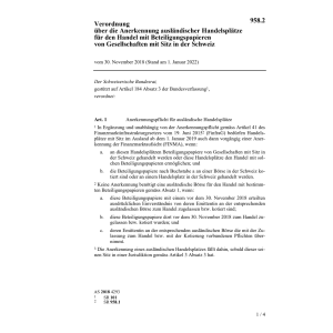 V 30.11.18 Anerk. ausländ. Handelsplätze