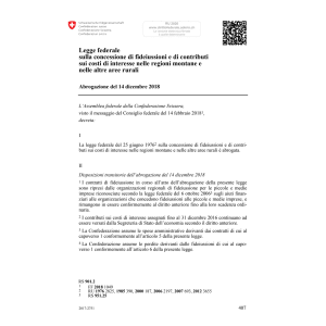 LF fideiussioni Abrogazione del 14.12.18
