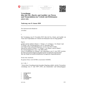 V Tierprodukte (EDAV-DS) Änd. 15.01.20